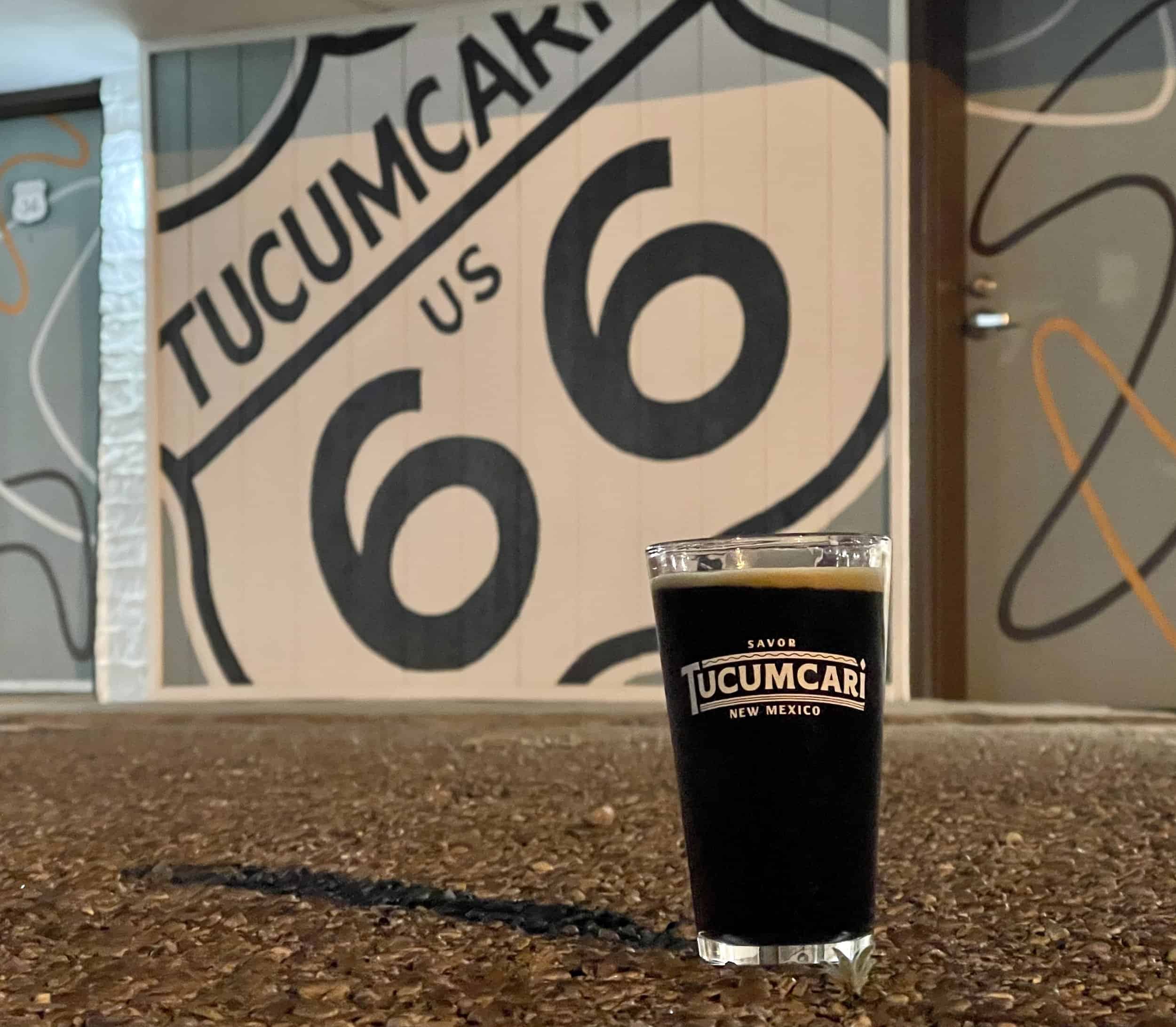 Coffee and local treats in Tucumcari New Mexico